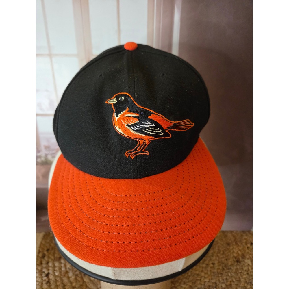 New Era 59FIFTY Baltimore Orioles Hat Size 7 3/4 MLB On-Field Performance Black